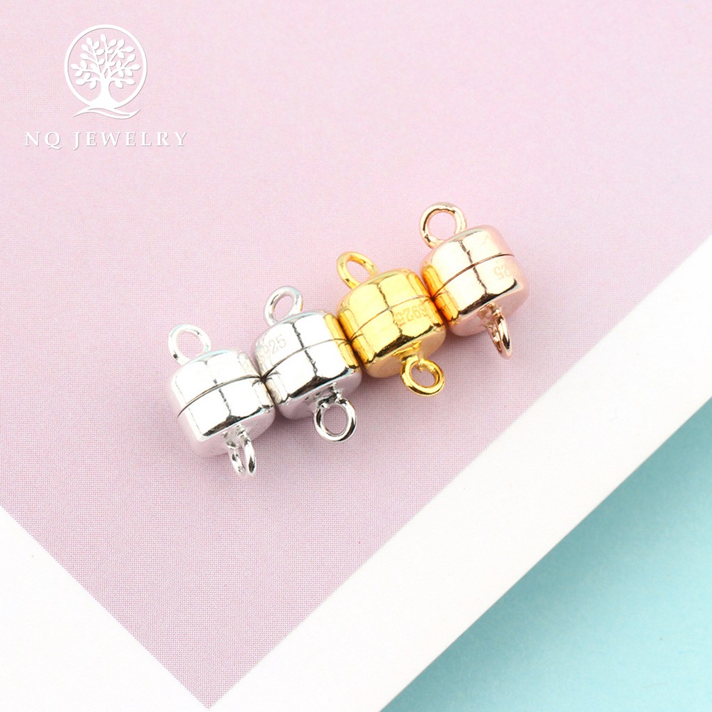 Charm bạc nam châm bạc treo - NQ Jewelry