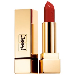 Son YSL Rouge Pur Couture Satin Lipstick Collection 1966 Rouge Libre Màu Đỏ Gạch