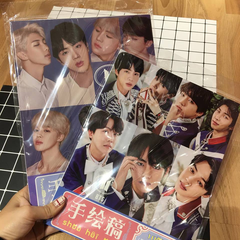 Hình Dán BTS