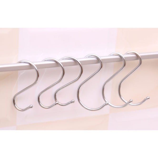 móc chữ S treo đồ treo quần áo siêu chắc chịu lực, đa năng loại dày