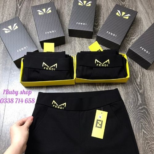 Quần Tregging Nữ F-E-N-D-Y 🍀FRRESHIP🍀 Quần Legging Tregging Nữ Cạp Cao Vải Cao Cấp Thun Ôm Dày Dặn | BigBuy360 - bigbuy360.vn