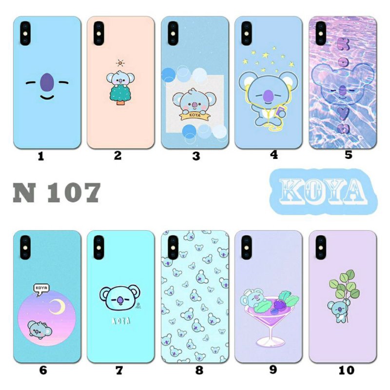Ốp điện thoại KOYA cứng 3D cho Samsung Iphone Oppo Realme Vivo Xiaomi Huawei Sony Asus Lenovo Nokia