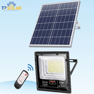 Đèn Pha Led Năng Lượng Mặt Trời 300W JDSolar Chống Nước IP67 Bản Cao Cấp