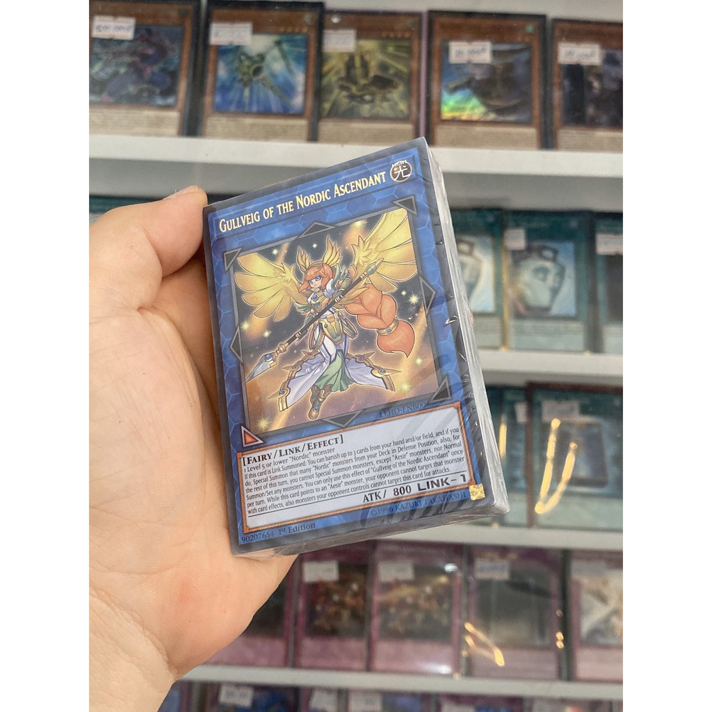 Bộ Bài Huyền Thoại YugiOh! Aesir - Nordic Deck - Chính Hãng Konami - Nhập Khẩu từ Anh