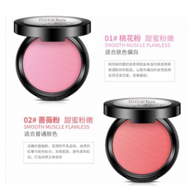 🌸🌸🌸Phấn má hồng Rouge Color Box kèm chổi của Bioaqua🌸🌸🌸 | BigBuy360 - bigbuy360.vn