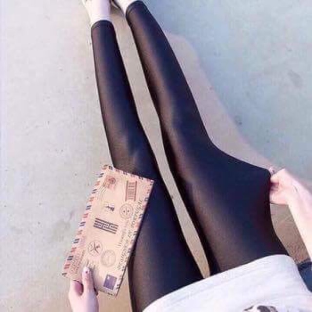 Quần legging nhũ bì thư