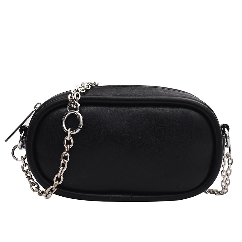 Túi đeo chéo vai IELGY màu kẹo đơn giản phối xích kết cấu đơn giản cho nữ