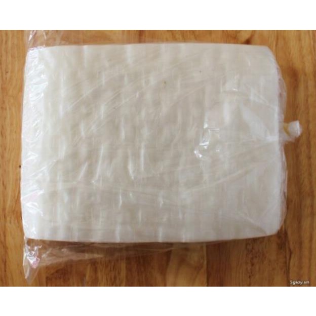 1kg bánh tráng vuông trắng cuộn thịt 42k