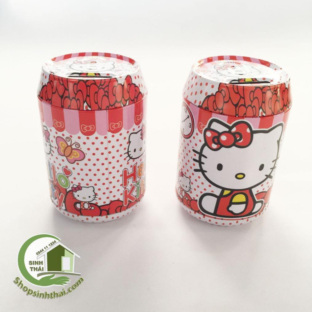 Lon đựng tiền hello kitty - ống lọ đựng tiền tiết kiệm