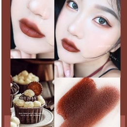 (màu mới 2021)Son kem lì Holdlive nắp tím HL371