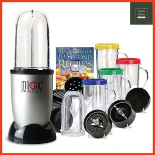 Máy Xay Sinh Tố Đa năng MAGIC BULLET đầy đủ 21 chi tiết CHÍNH HÃNG - Bảo hành 12 tháng