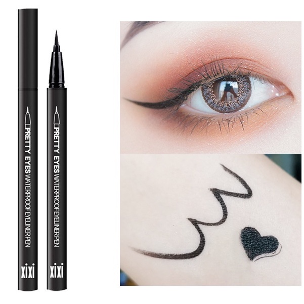 [HOẢ TỐC]Kẻ mắt nước Xixi chống nước, lâu trôi, đường kẻ mảnh - Xixi eyeliner waterproof