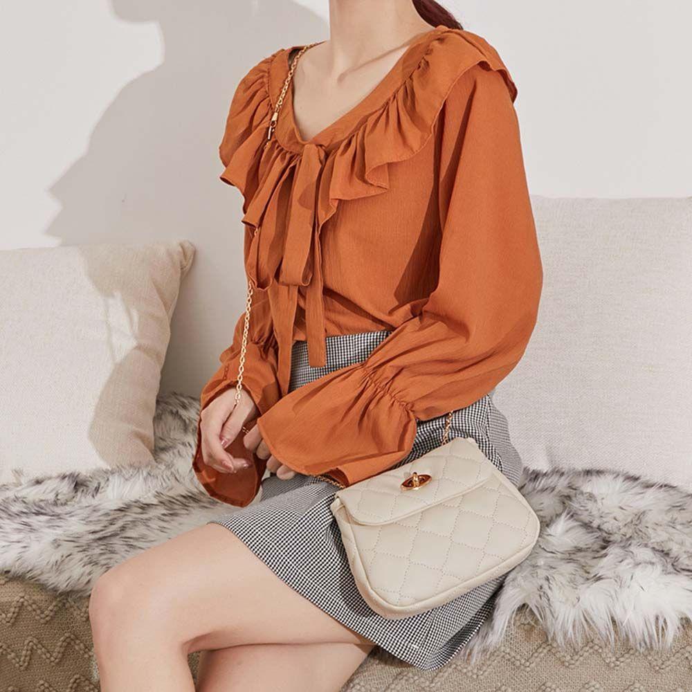 USNOW Túi Đeo Chéo Vai Hình Đám Mây Thời Trang Sành Điệu Cho Nữ