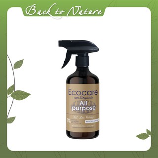 Xịt Chùi Rửa Đa Năng Bồ Hòn Hữu Cơ ECOCARE 500ml - Diệt khuẩn, khử mùi, hiệu quả mọi chất liệu