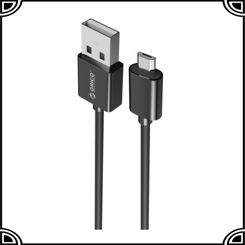 Dây Cáp Orico Chuyển Đổi Từ Cổng Micro Usb Sang Usb 2.0 2m - Adc-20 - Màu Đen