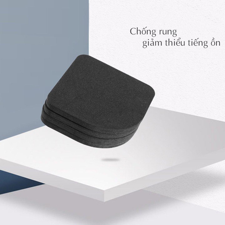 [❌GIÁ SỈ❌] Set 4 Miếng Đệm Xốp Kê Chân Máy Giặt Chống Rung Và Giảm Thiểu Tiếng Ồn, Kê Chân Bàn, Chân Kệ 88221 HOÀNG XUÂN