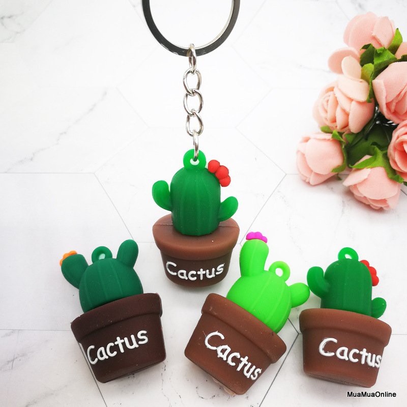 Móc Khóa Hình Xương Rồng Cactus