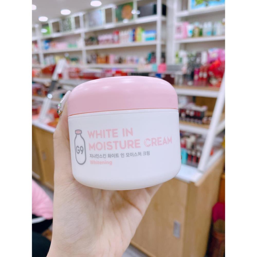 [Hàng Auth Hàn Quốc] Kem dưỡng ẩm - Kem dưỡng trắng da ngày và đêm G9-Skin White In Moisture Cream Hàn Quốc 50g