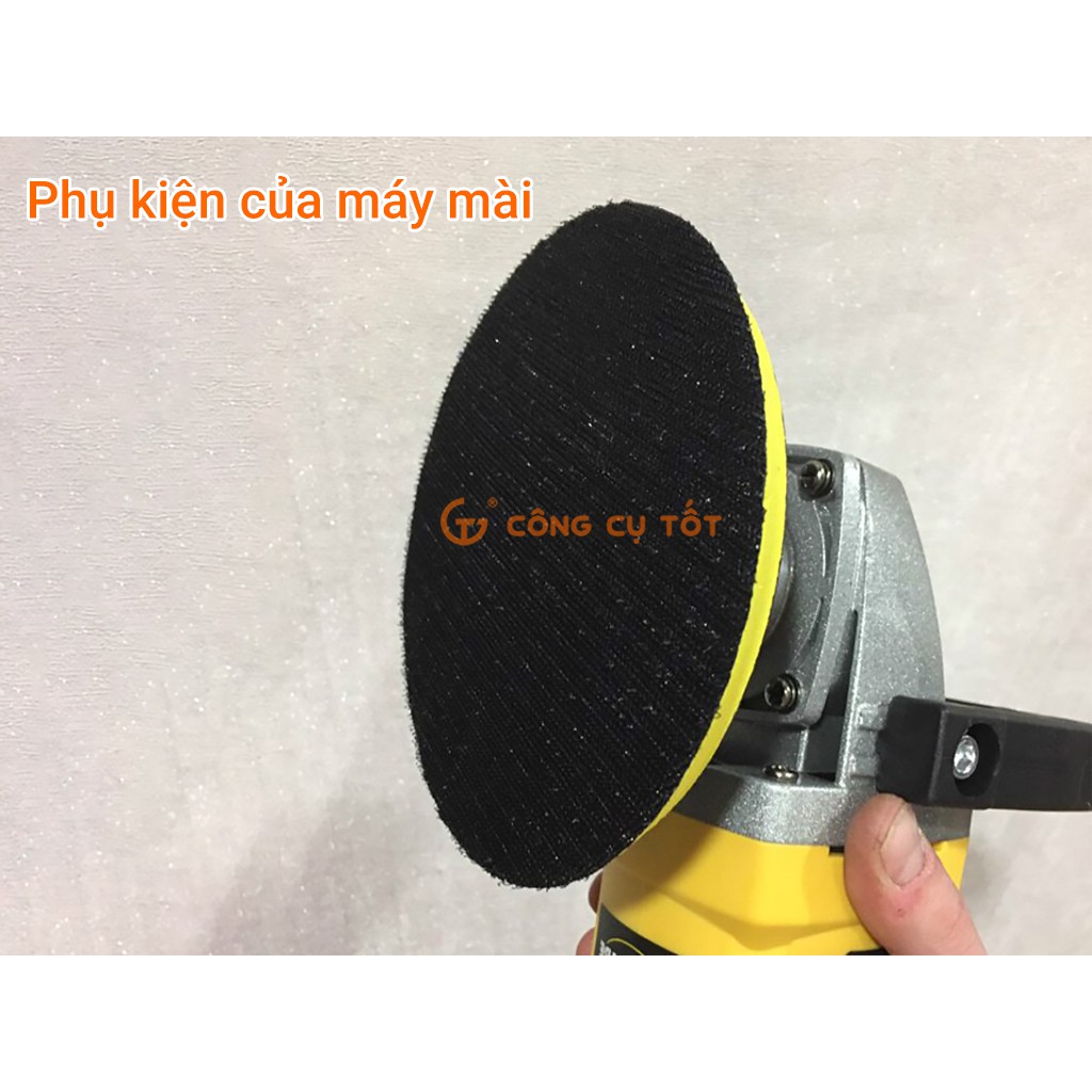 Hộp 10 đế chà nhám tròn Φ100mm