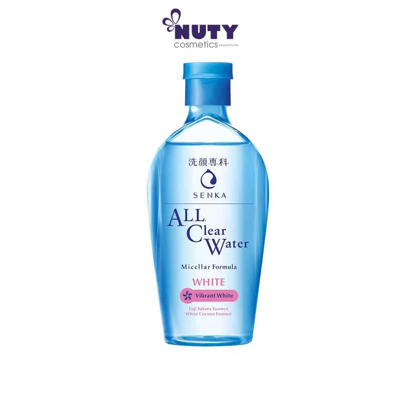 Nước Tẩy Trang Senka Micellar Vibrant White (230ml)