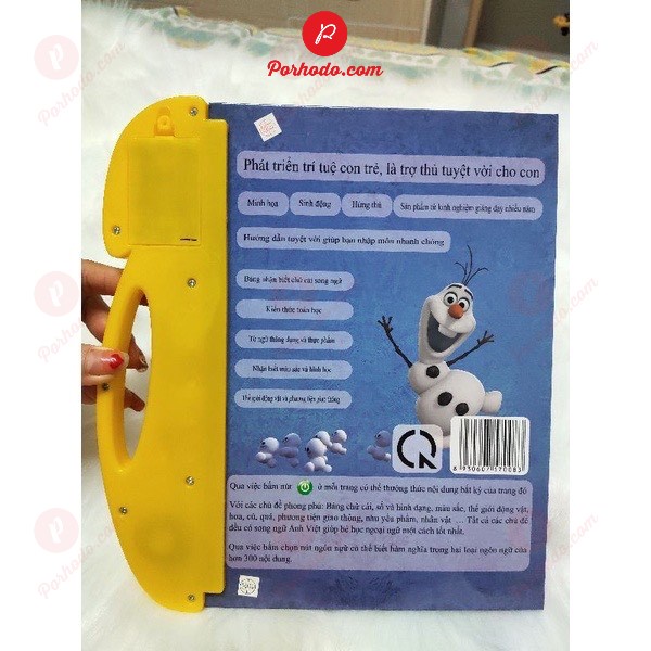 Bảng Nói Điện Tử Song Ngữ Anh - Việt Giúp Trẻ Học Tốt Tiếng Anh YN218003
