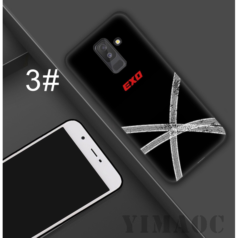 Samsung Galaxy S9 S8 Plus S7 S6 Note 8 9 Soft Case EXO Logo