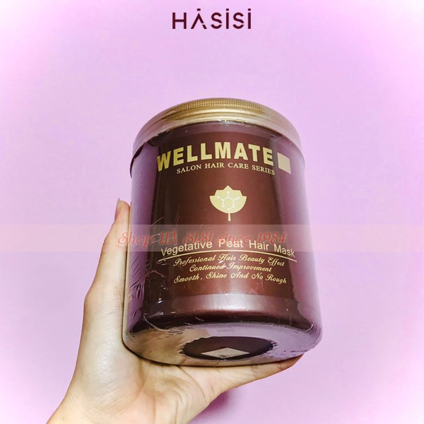 HẤP DẦU WELLMATE - Vegetative Peat Hair Mask