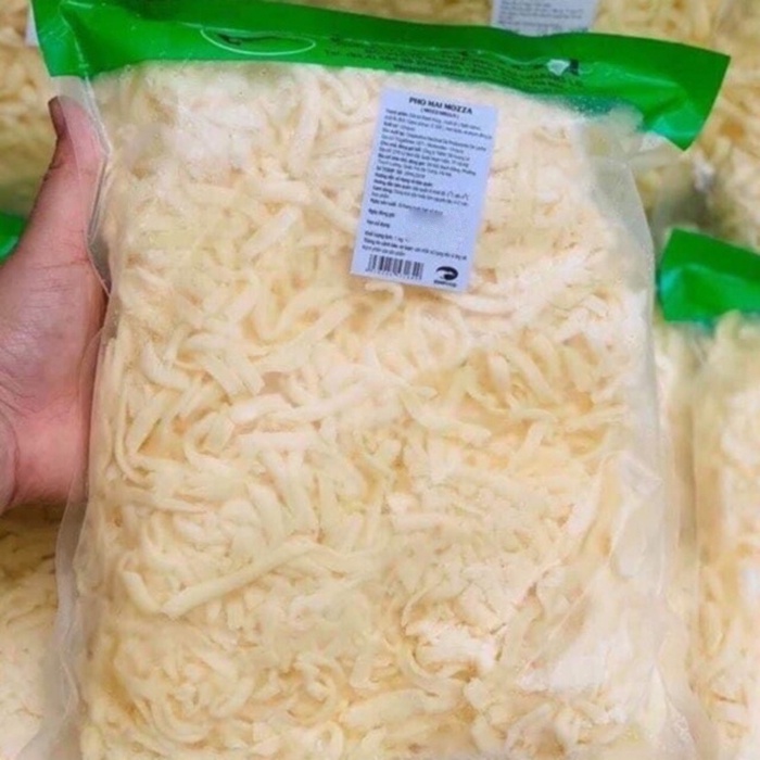 PHO MAI BÀO SẴN MOZZARELLA ĐỨC TÚI 1KG