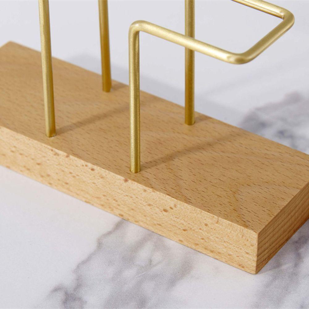 Giá Đỡ Khăn Giấy / Tăm Xỉa Răng Bằng Gỗ Tiện Dụng Cho Nhà Hàng