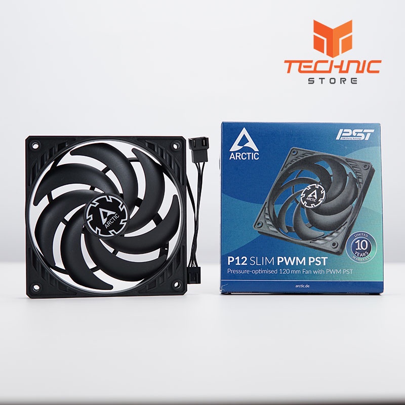 Quạt tản nhiệt Arctic P12 Slim PWM PST
