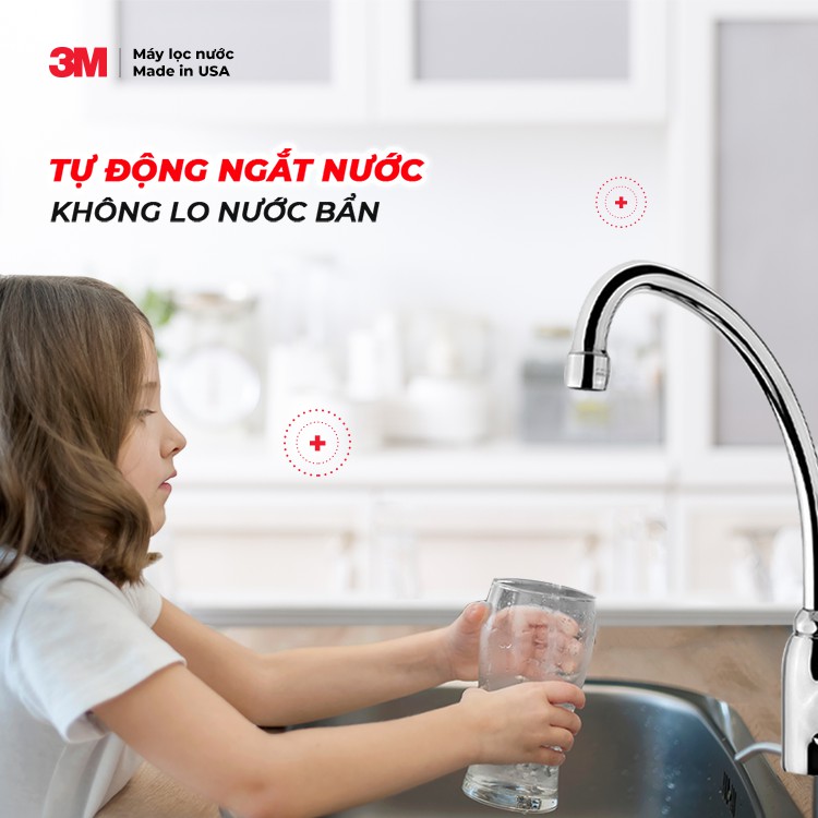 Máy lọc nước 3MFF100 + Vòi rửa TEKA IN912