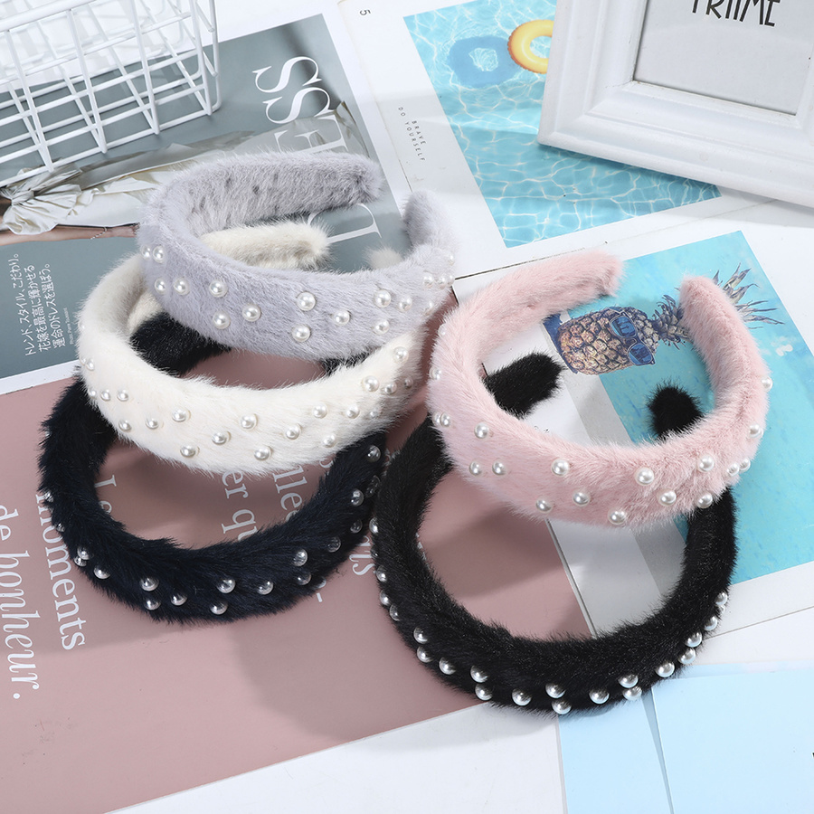 Đồ cài tóc đính ngọc trai nhân tạo độc đáo kiểu Hàn Quốc