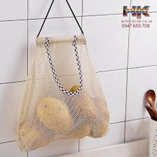 Túi lưới đựng đồ đa năng, đựng hành tỏi