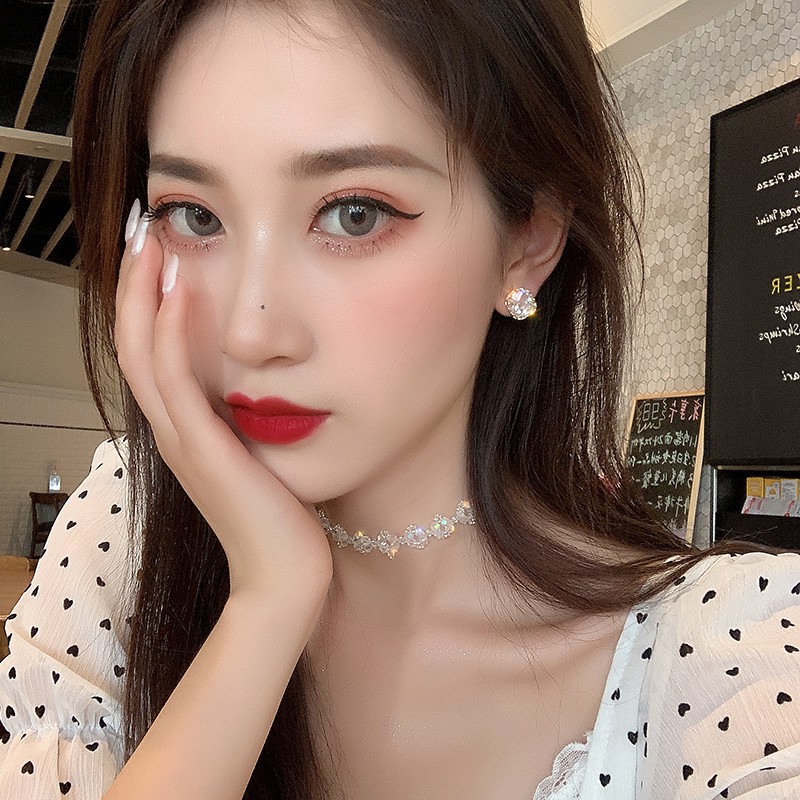 Vòng cổ Chocker phong thái nữ thần gợi cảm Flash pha lê [ FASHION TRENDS - PHỤ KIỆN LACELIPS ]_M1426