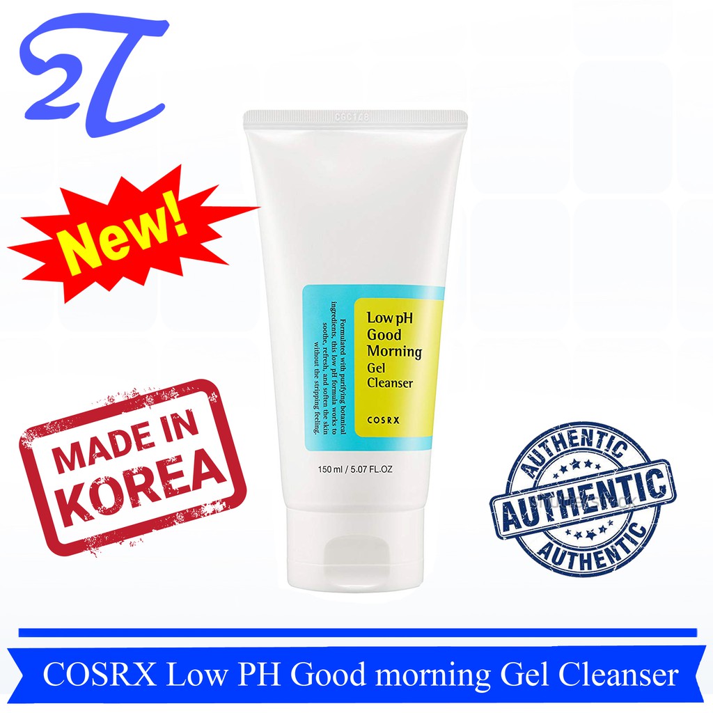 [Auth] Sữa rửa mặt COSRX Low PH Good morning Gel Cleanser