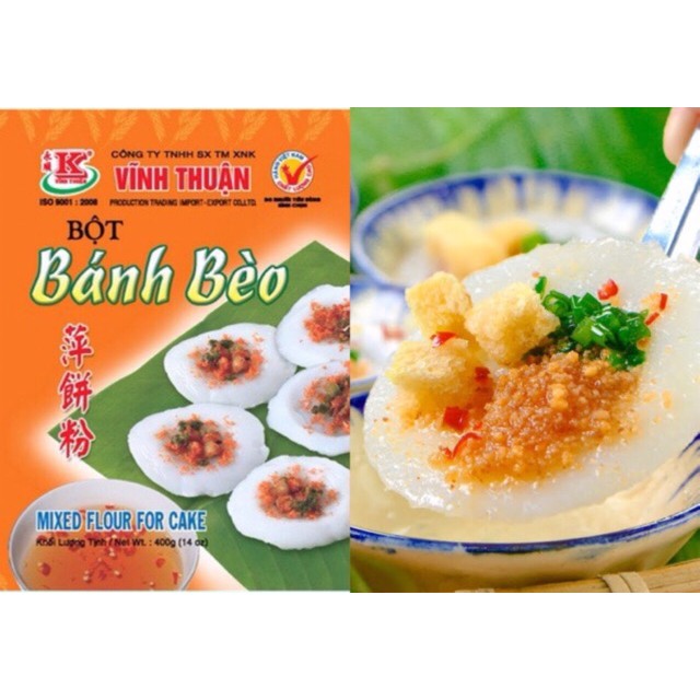 Bột bánh bèo hiệu Vĩnh Thuận  400g