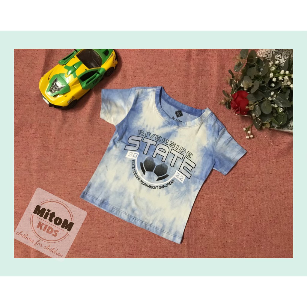 Áo cotton bé trai ♥️ FREESHIP ♥️ Chất thun cotton mềm mịn, họa tiết loang cực chất