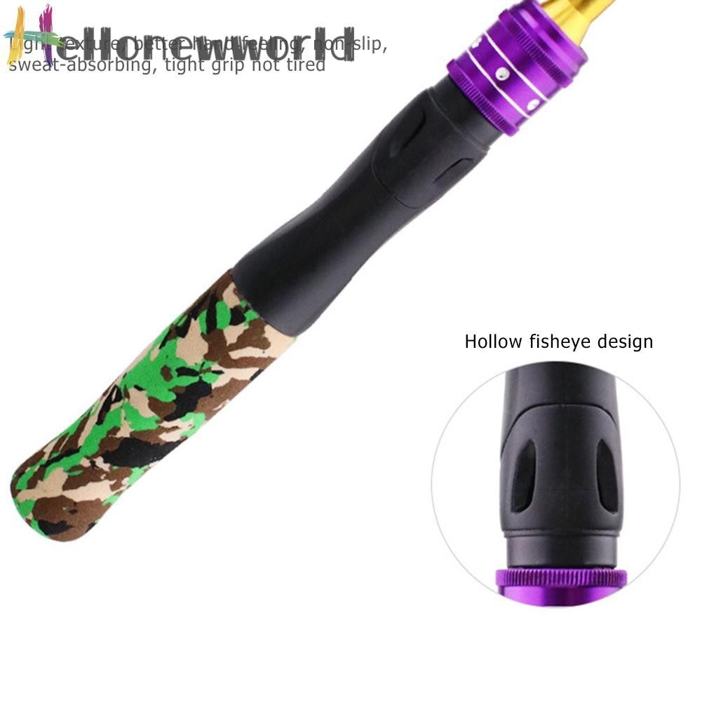 Hellonewworld 61cm Ice Fishing Rod Carbon Spinning Winter Raft Shrimp Fishing Child Pole