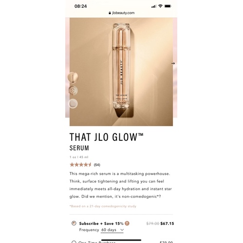 Serum Căng Bóng Da Jlo Beauty That Jlo Glow