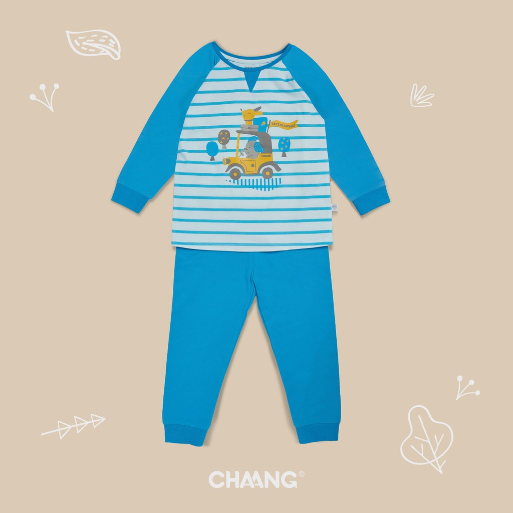 Bộ quần áo bé trai chất liệu cotton cho bé từ 1 đến 6 tuổi - BST Chaang kid thu đông