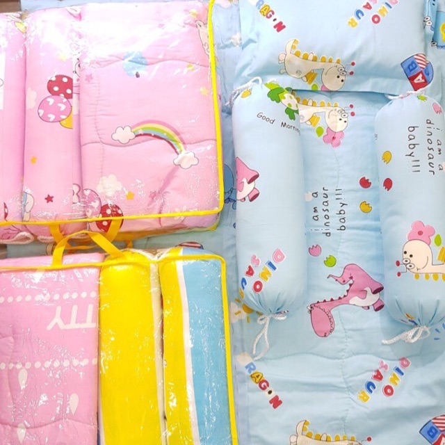 Bộ nệm gối cho bé