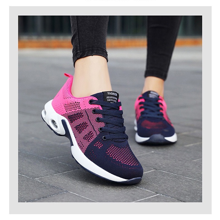 🚛SẴN HÀNG TẠI KHO HÀ NỘI🚛Giày thể thao nữ đi làm ,đi chơi,chạy bộ đế cao su đệm khí êm chân 4 màu MINOKA GTTN02