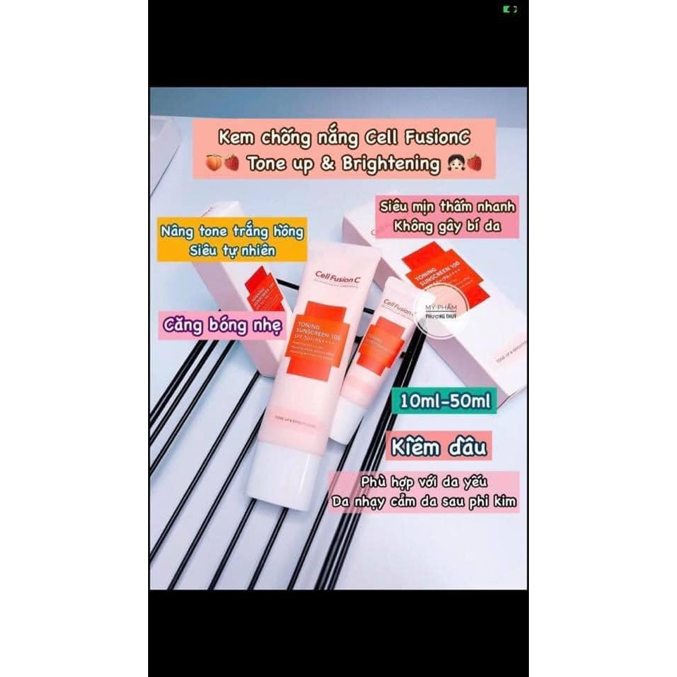 [CHÍNH HÃNG] Kem Chống Nắng Cell Fushion C | BigBuy360 - bigbuy360.vn