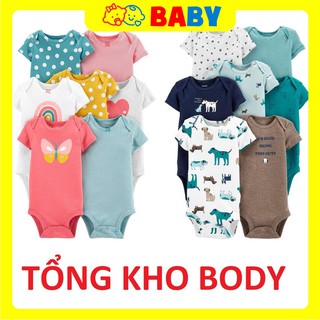 Bodychip xuất dư Carter cho bé trai / bé gái - dài tay / ngắn tay