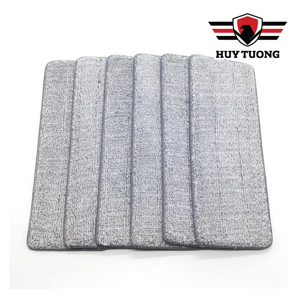 COMBO Bông lau nhà thay thế  FREE SHIP  Bông lau nhà thay thế cho cây lau nhà tự vắt SIZE 12x33cm - Huy Tưởng