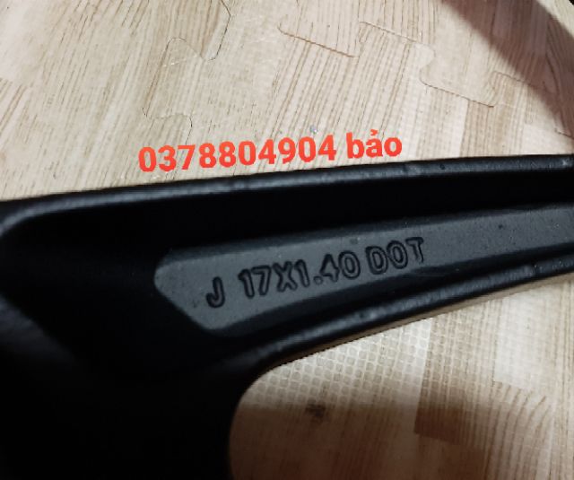 Bánh Mâm WAVE RS 5 cây lớn giả zin có chữ hondaa như hình đĩa trước 4 lỗ sau đùm