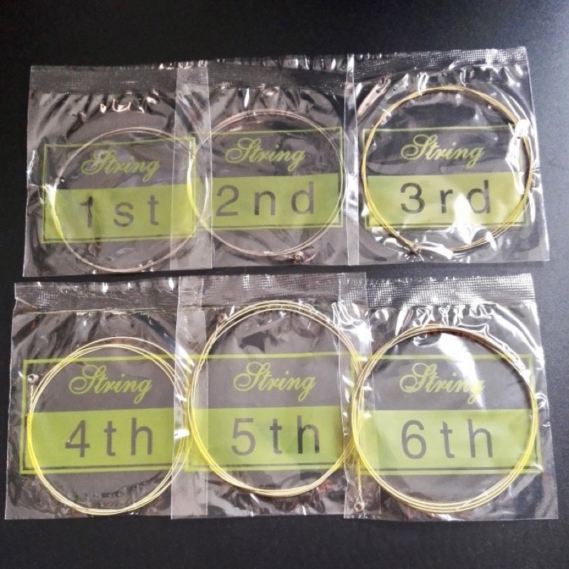 Dây đàn guitar acoustic lẻ Alice A406 từ 1-6, phụ kiện âm nhạc chính hãng