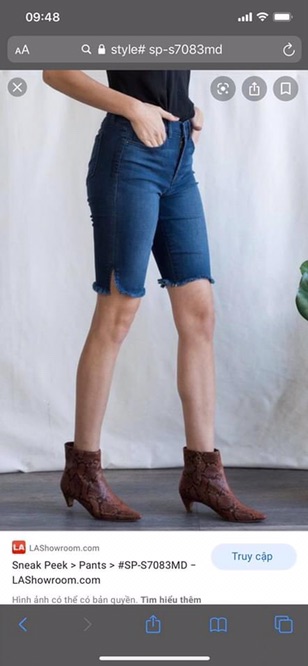 Short Jean Lửng Sneak.peek
