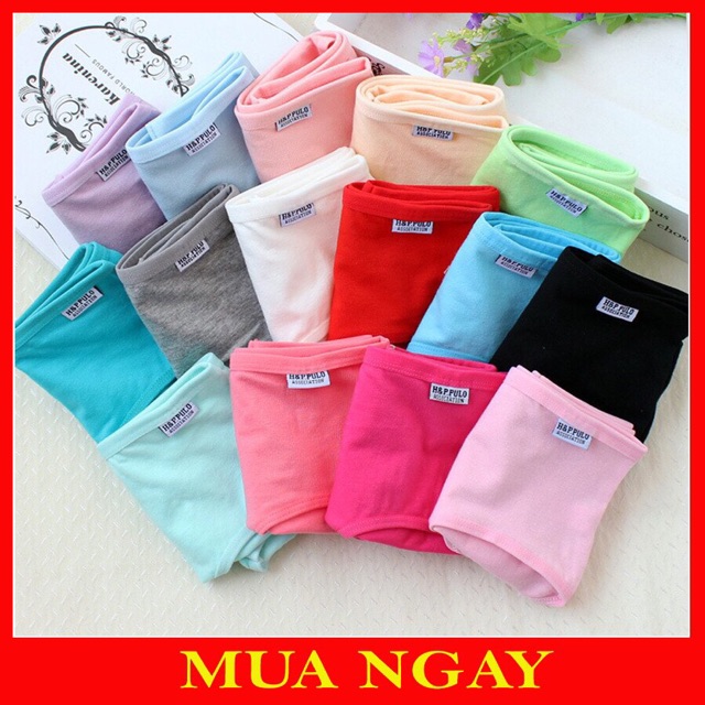 Quần lót nữ, 10 quần lót nữ pulo cotton