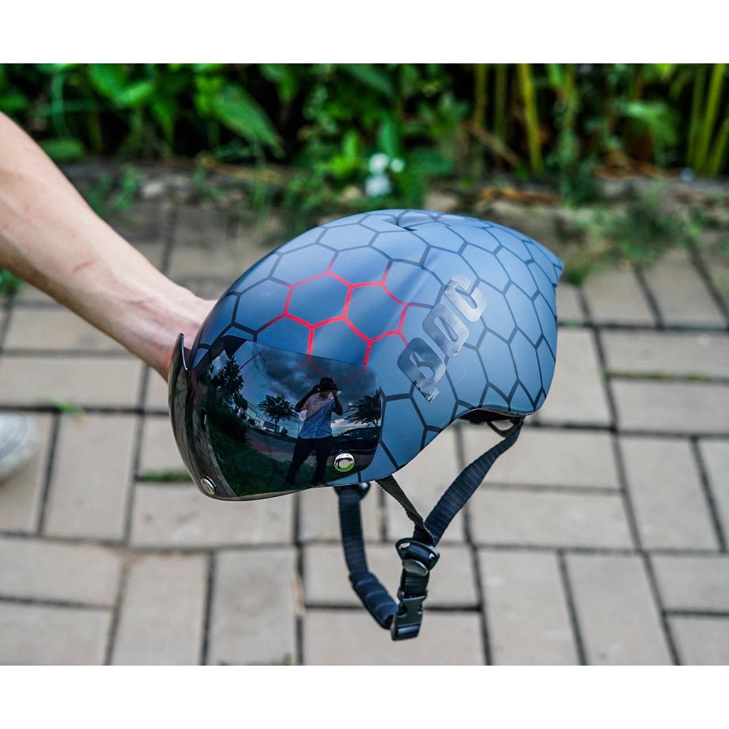 Mũ bảo hiểm chính hãng Poc 01 tổ ong nhám
